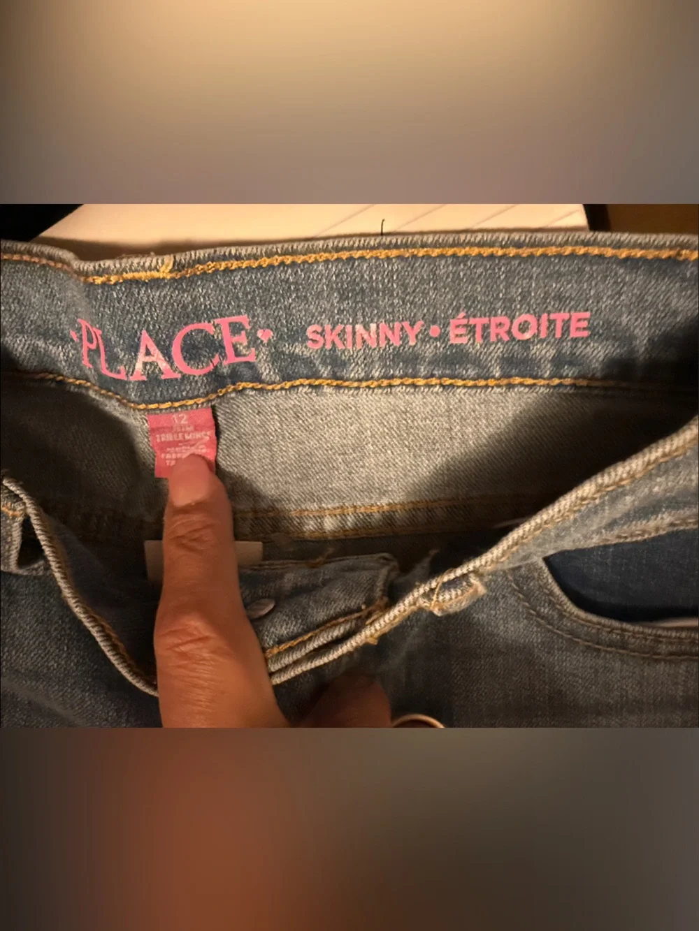 The Children's Place Light Blue Girls Skinny jeans